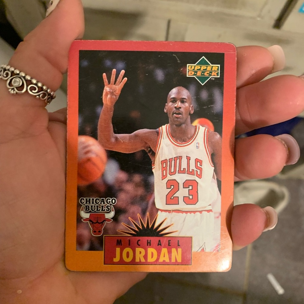 Michael Jordan Chicago Bulls Trading Card